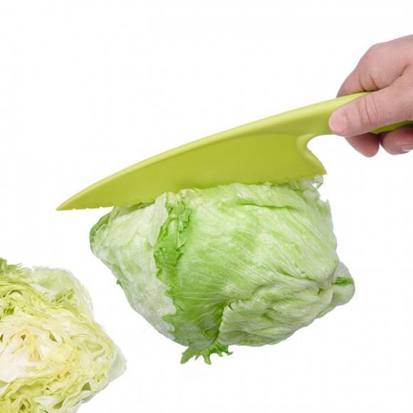 WESTMARK Nóż do sałaty 30 cm zielony / tworzywo sztuczne