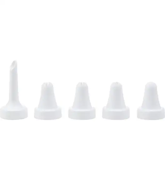 WESTMARK Strzykawka do dekorowania ciast 180 ml / 5 wymiennych końcówek / tworzywo sztuczne 