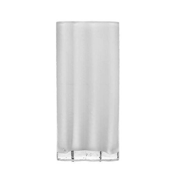 SAGAFORM INTERIOR Wazon szklany SEA 26 cm mleczne szkło / FreeForm