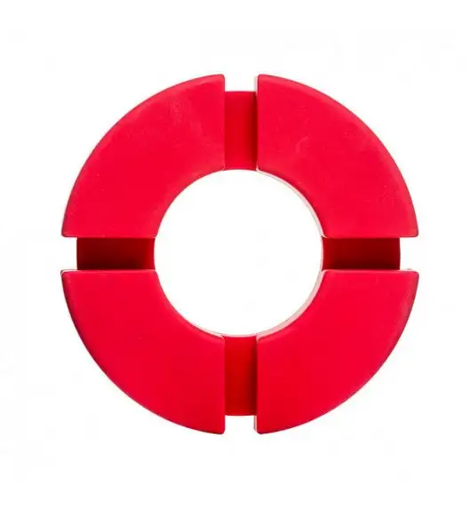 SAGAFORM Uchwyt / podkładka silikonowa  ⌀ 17 cm czerwona / FreeForm