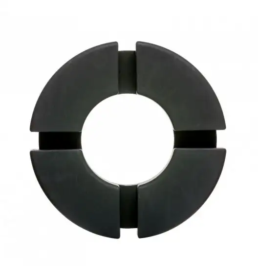 SAGAFORM Uchwyt / podkładka silikonowa  ⌀ 17 cm czarna / FreeForm
