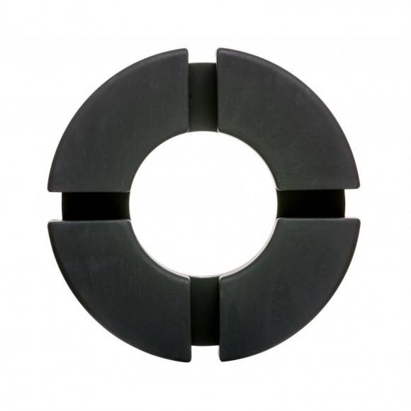 SAGAFORM Uchwyt / podkładka silikonowa ⌀ 17 cm czarna / FreeForm