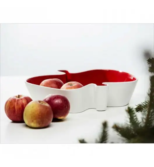 SAGAFORM Miska do serwowania w kształcie jabłka 27 cm CHRISTMAS / FreeForm