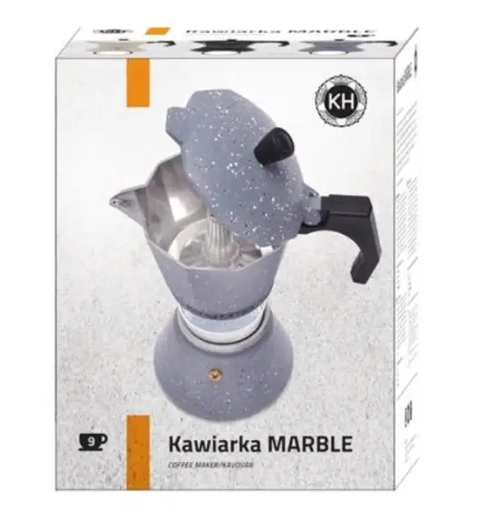 KÖNIGHOFFER VANILLA MARBLE Kawiarka do espresso 450 ml / aluminium