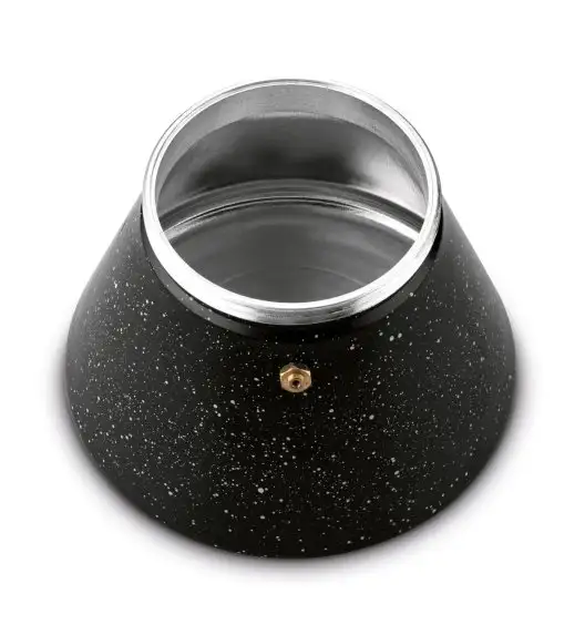 KÖNIGHOFFER BLACK GRANITE MARBLE Kawiarka do espresso 300 ml / aluminium