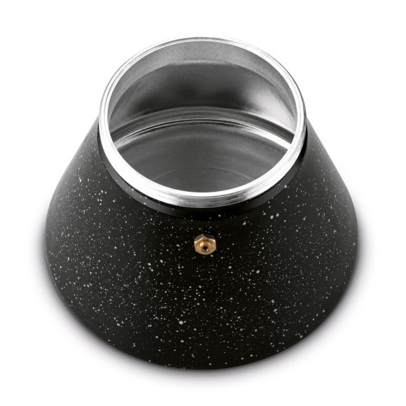 KÖNIGHOFFER BLACK GRANITE MARBLE Kawiarka do espresso 450 ml / aluminium