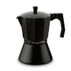 KÖNIGHOFFER BLACK GRANITE MARBLE Kawiarka do espresso 450 ml / aluminium
