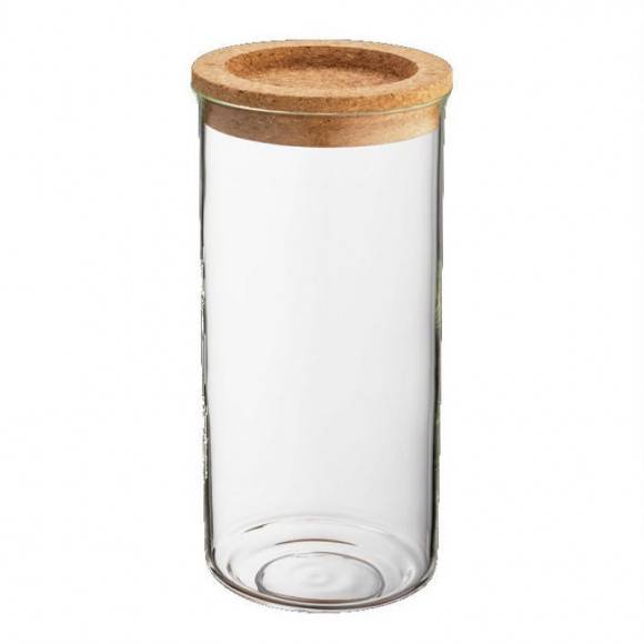 ZASSENHAUS Pojemnik szklany z korkiem 1,2 l / FreeForm