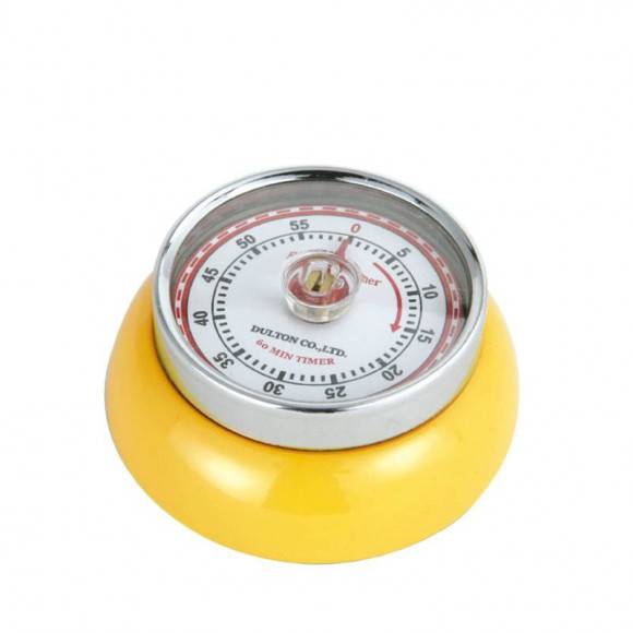ZASSENHAUS SPEED Timer mechaniczny ⌀ 7 cm żółty / FreeForm