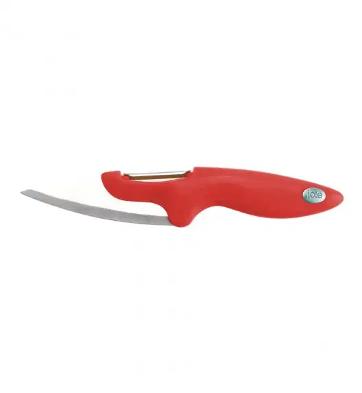 MSC Nóż z obierakiem do warzyw 20 cm czerwony / FreeForm