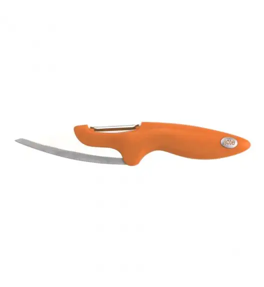 MSC Nóż z obierakiem do warzyw 20 cm pomarańczowy / FreeForm