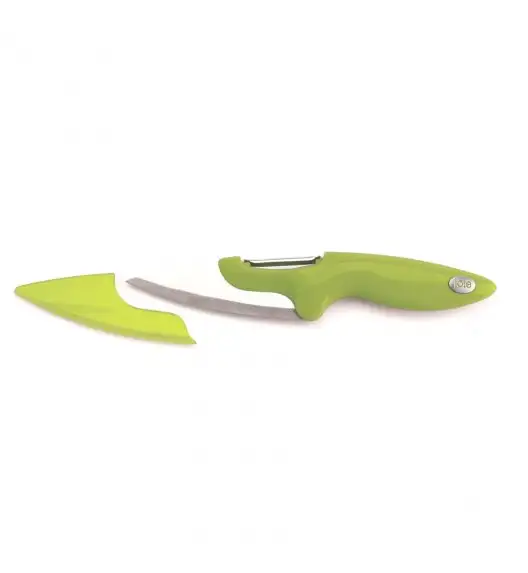MSC Nóż z obierakiem do warzyw 20 cm zielony / FreeForm