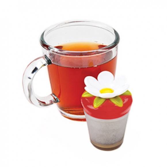 MSC TEA & COFFEE Zaparzaczka do herbaty czerwony kwiat