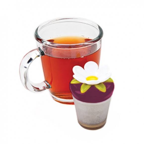 MSC TEA & COFFEE Zaparzaczka do herbaty fioletowy kwiat