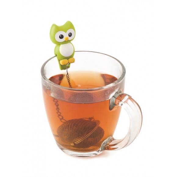MSC HOOT Zaparzaczka do herbaty ⌀ 4 cm / zielony