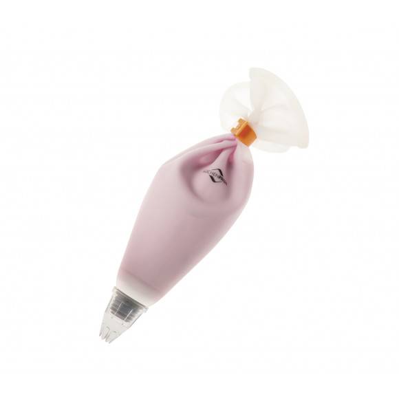 KUCHENPROFI Rękaw silikonowy + 9 końcówek do dekoracji ciast / FreeForm