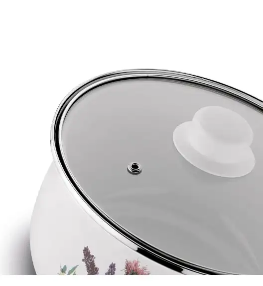 TADAR HERBAL Komplet garnków emaliowanych 8 el / indukcja