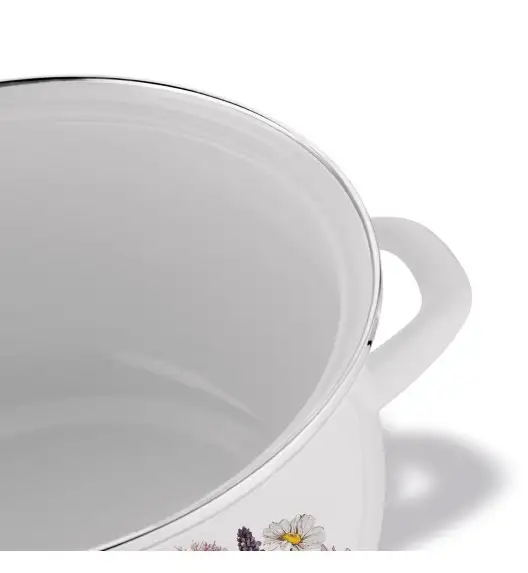 TADAR HERBAL Komplet garnków emaliowanych 8 el / indukcja