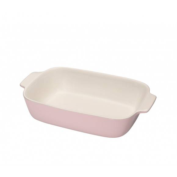 KUCHENPROFI Ceramiczne naczynie do zapiekania 30 cm różowe / ceramika / FreeForm
