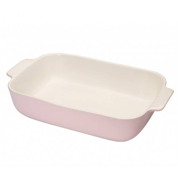 KUCHENPROFI Ceramiczne naczynie do zapiekania 36 cm różowe / ceramika / FreeForm