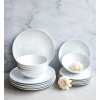 LUBIANA BOSS BIAŁY Serwis obiadowy 18 el / 6 osób