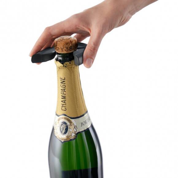 VACU VIN Otwieracz do butelek i szampana 9 cm / tworzywo sztuczne / LENA