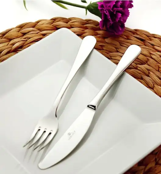 GERLACH FLOW Sztućce Komplet 24 el pudełko / 6 osób / połysk