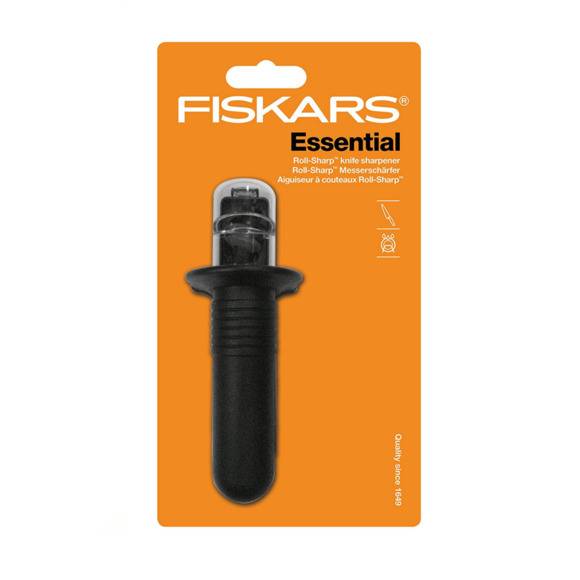 FISKARS ESSENTIAL Ostrzałka do noży kuchennych uniwersalna / Roll-Sharp™ / 1023811