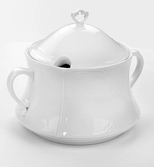CHODZIEŻ KAMELIA C000 Waza 3,5 l z pokrywką / porcelana