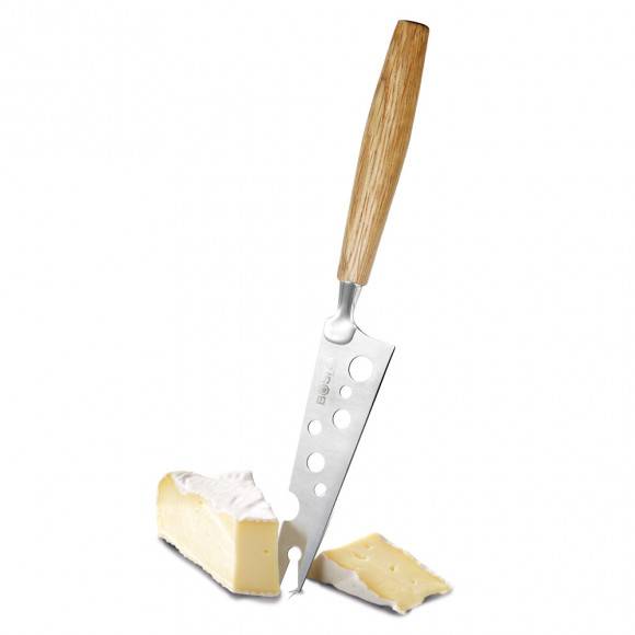 BOSKA LIFE Nóż do sera cheesy 9,8 cm / stal nierdzewna + drewno dębowe / LENA