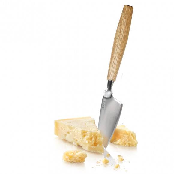 BOSKA LIFE Nóż do sera twardego 7,5 cm / stal nierdzewna + drewno dębowe / LENA