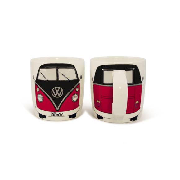 VW Collection BRISA Kubek Bus Red Black 370 ml / LENA