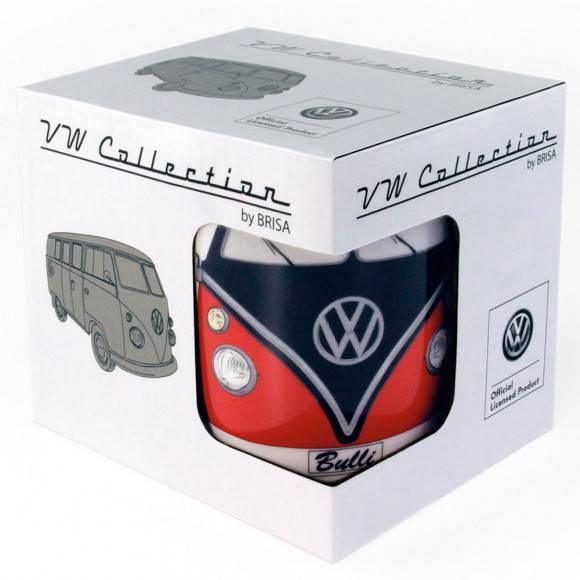 VW Collection BRISA Kubek Bus Red Black 370 ml / LENA