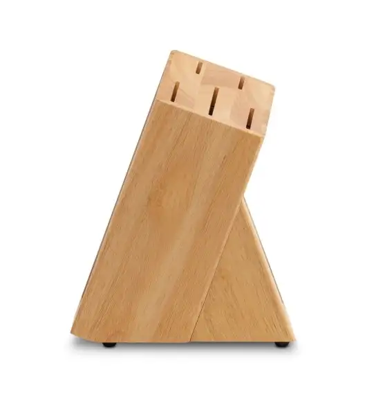 STARKE PRO HARUNA Komplet noży kuchennych w bloku 6 el. / drewno kauczukowe / niemiecka jakość 