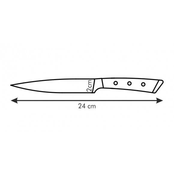 TESCOMA AZZA Nóż kuchenny uniwersalny 13 cm / stal nierdzewna