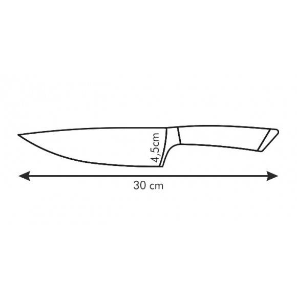 TESCOMA AZZA Nóż kuchenny 16 cm / stal nierdzewna