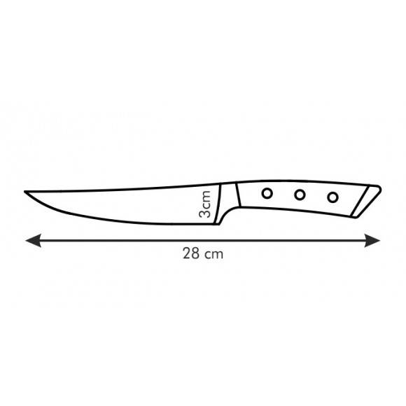 TESCOMA AZZA Nóż kuchenny do porcjowania 15 cm / stal nierdzewna