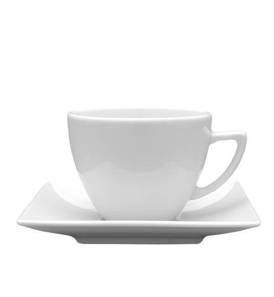 LUBIANA CLASSIC Komplet 12 Filiżanek 280 ml + spodki 15 cm / 24 el / 12 os 