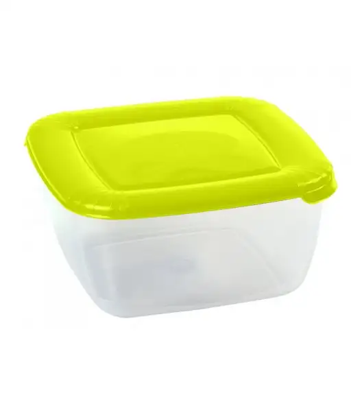 DOMOTTI ALBERT Kwadratowy pojemnik do żywności 1,5 l / limonkowy / 122703