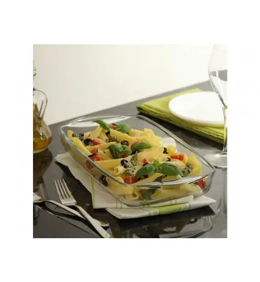 AMBITION EXCELLENT Brytfanna 29 x 19 cm / prostokątna / szkło / 74827