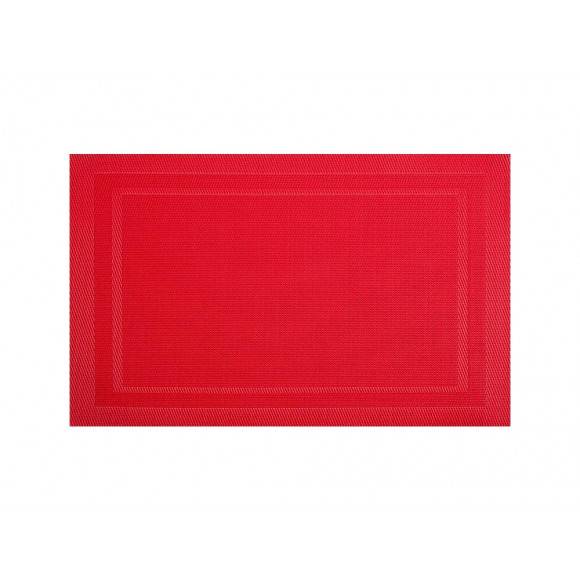 AMBITION FUSION FRESH Mata stołowa 30 x 45 cm / prostokątna / czerwona / 21258