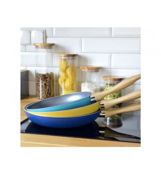 AMBITION NORDIC Pojemnik szklany z bambusowym wieczkiem 650 ml / styl skandynawski