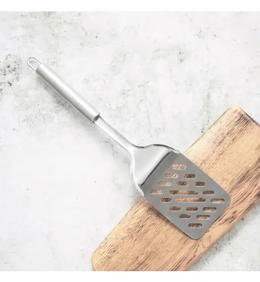 AMBITION IVY Łopatka ażurowa 32 cm / stal nierdzewna