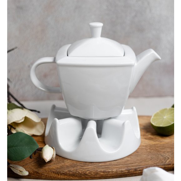 LUBIANA VICTORIA Czajnik 1 l + podgrzewacz 