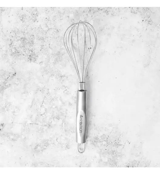 AMBITION IVY Trzepaczka / rózga 24 cm / stal nierdzewna