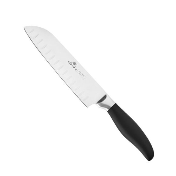GERLACH STYLE PLUS Komplet 5 noży w bloku + ostrzałka 2w1 + deska dębowa
