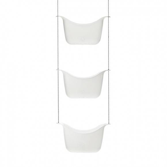 UMBRA BASK SHOWER Organizer pod prysznic 27,9 cm / biały