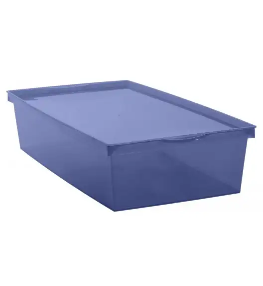 EDA CRYSTALINE Pudełko do przechowywania 18L / niebieskie / KAMAI