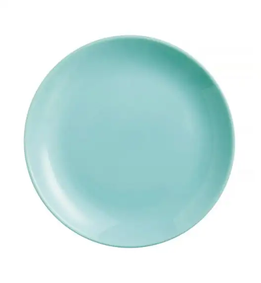 LUMINARC DIWALI TURQUISE Komplet obiadowy 18 el dla 6 os / szkło hartowane