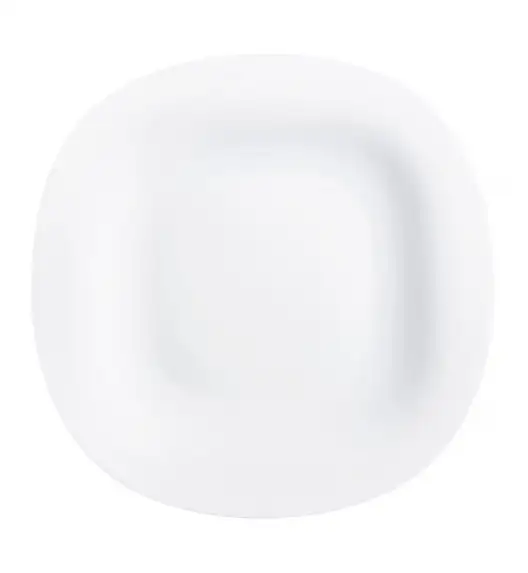 LUMINARC CARINE NEO WHITE Komplet obiadowy 19 el dla 6 os  / Wyprodukowane we Francji / Szkło hartowane